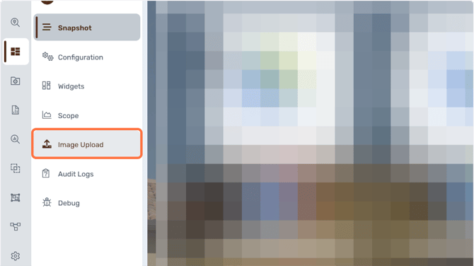 Click on Image Upload