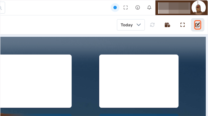 Click on Edit dashboard.